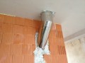 Bogen 45° für Wäscheabwurf Edelstahl 